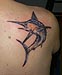 Tattoo Blue Marlin