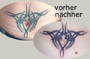 Tattoo Verschönerung Tribal