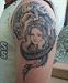 Drachentattoo mit Kinderportrait