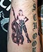 Tattoo pinup-girl