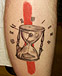 Tattoo Sanduhr