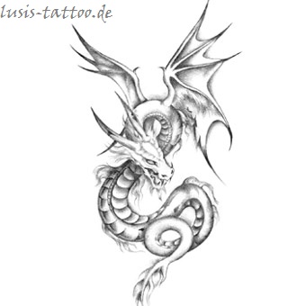 Tattoomotiv Drache