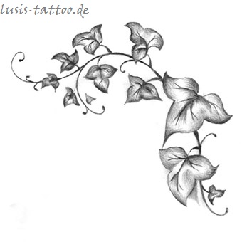 Tattoomotiv Efeu