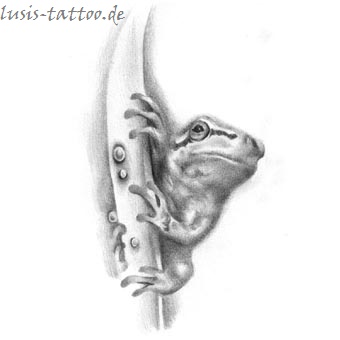 Tattoomotiv Frosch